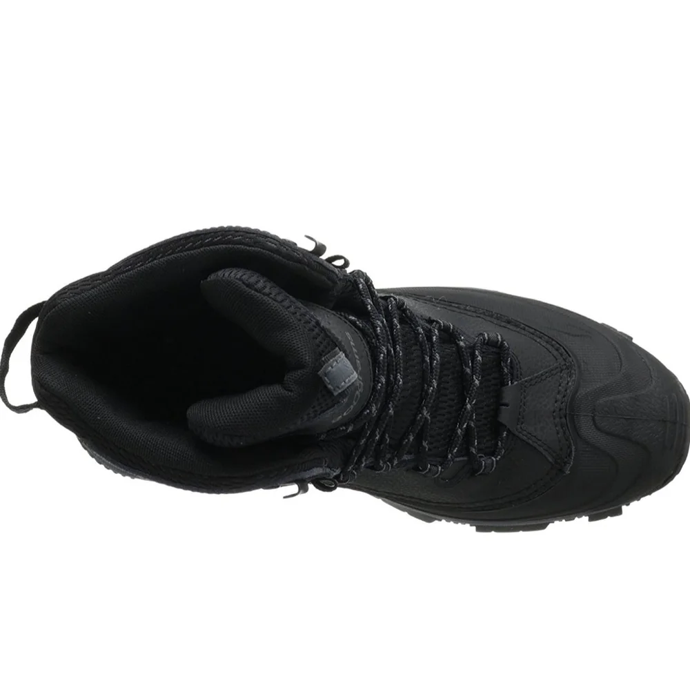 Columbia Waterproof Winter Boots Youth 7 Women’s 8.5 Black Gray NEW